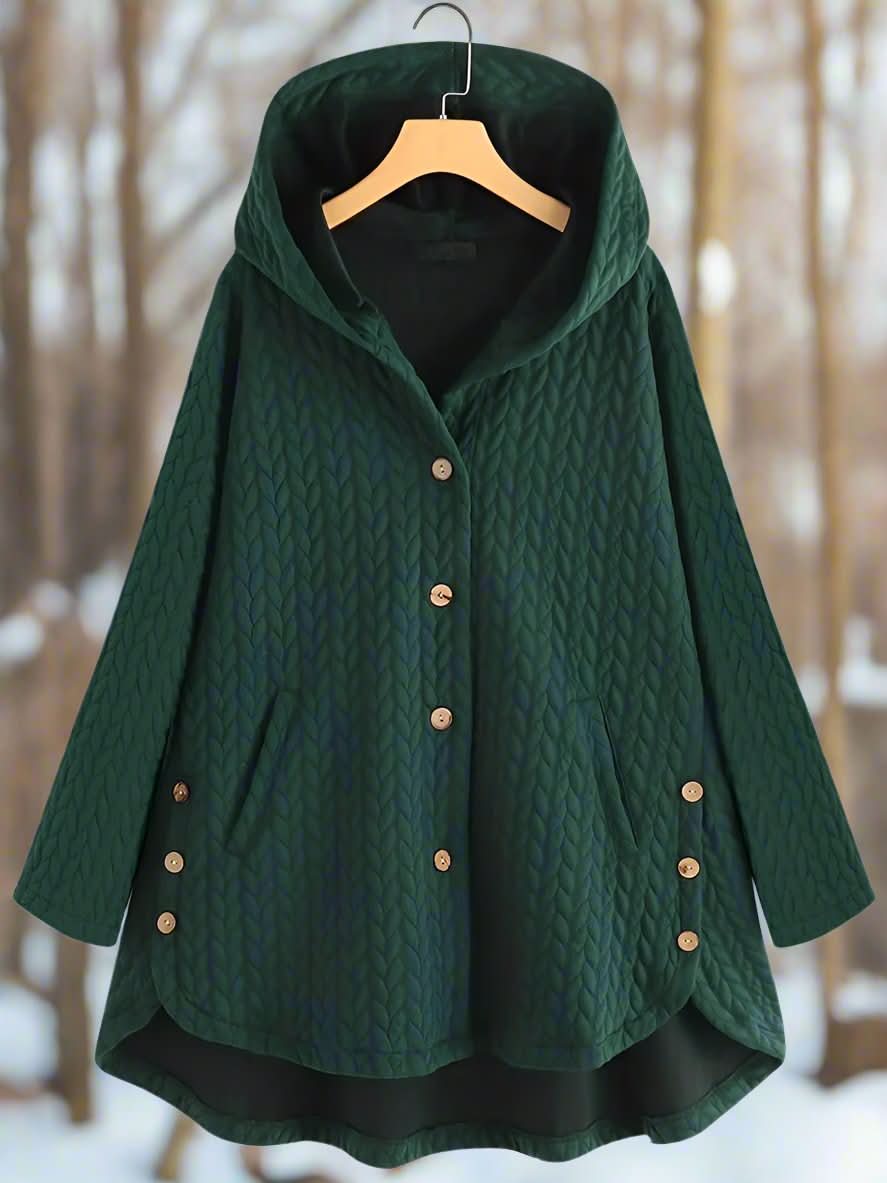 Veste à Capuche Matelassée Cozy, Élégante et Pratique pour Femmes