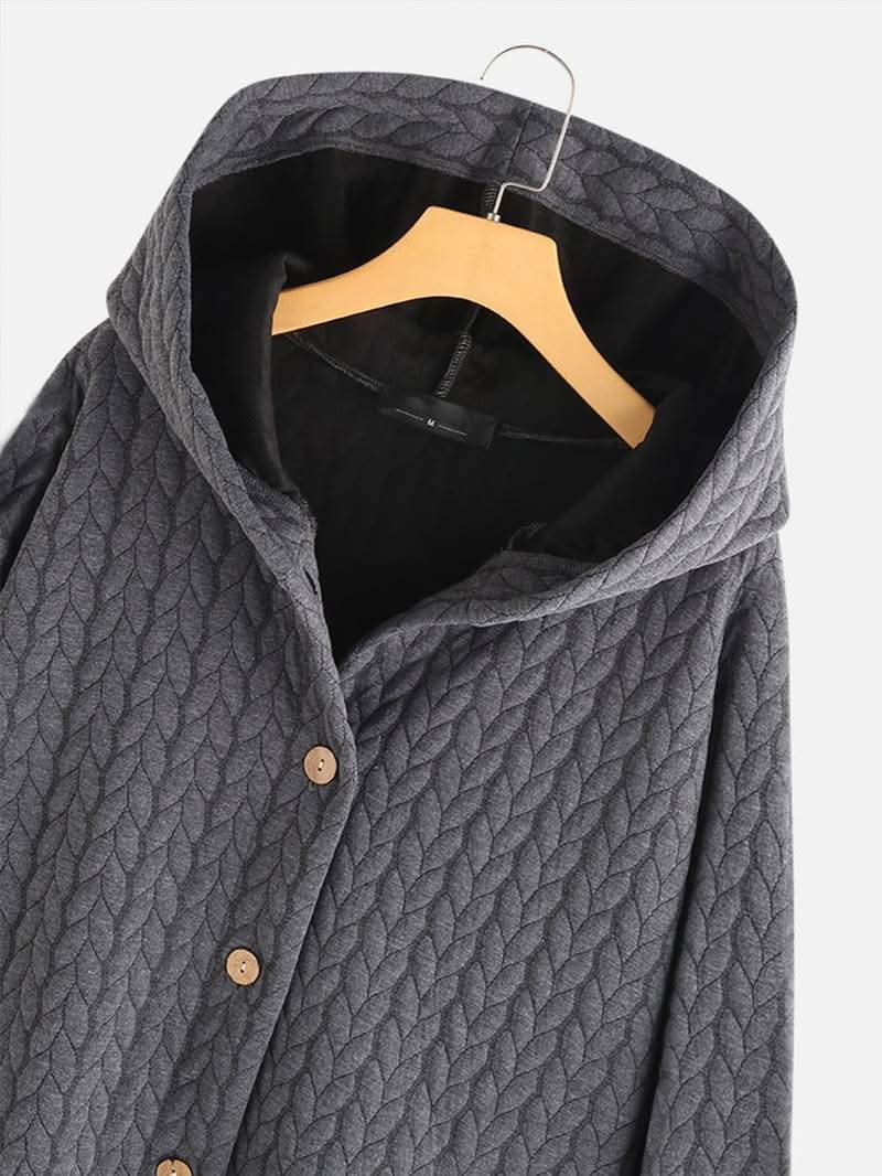 Veste à Capuche Matelassée Cozy, Élégante et Pratique pour Femmes