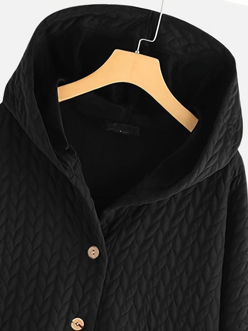 Veste à Capuche Matelassée Cozy, Élégante et Pratique pour Femmes