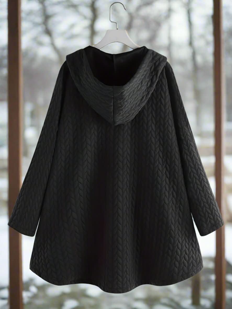 Veste à Capuche Matelassée Cozy, Élégante et Pratique pour Femmes