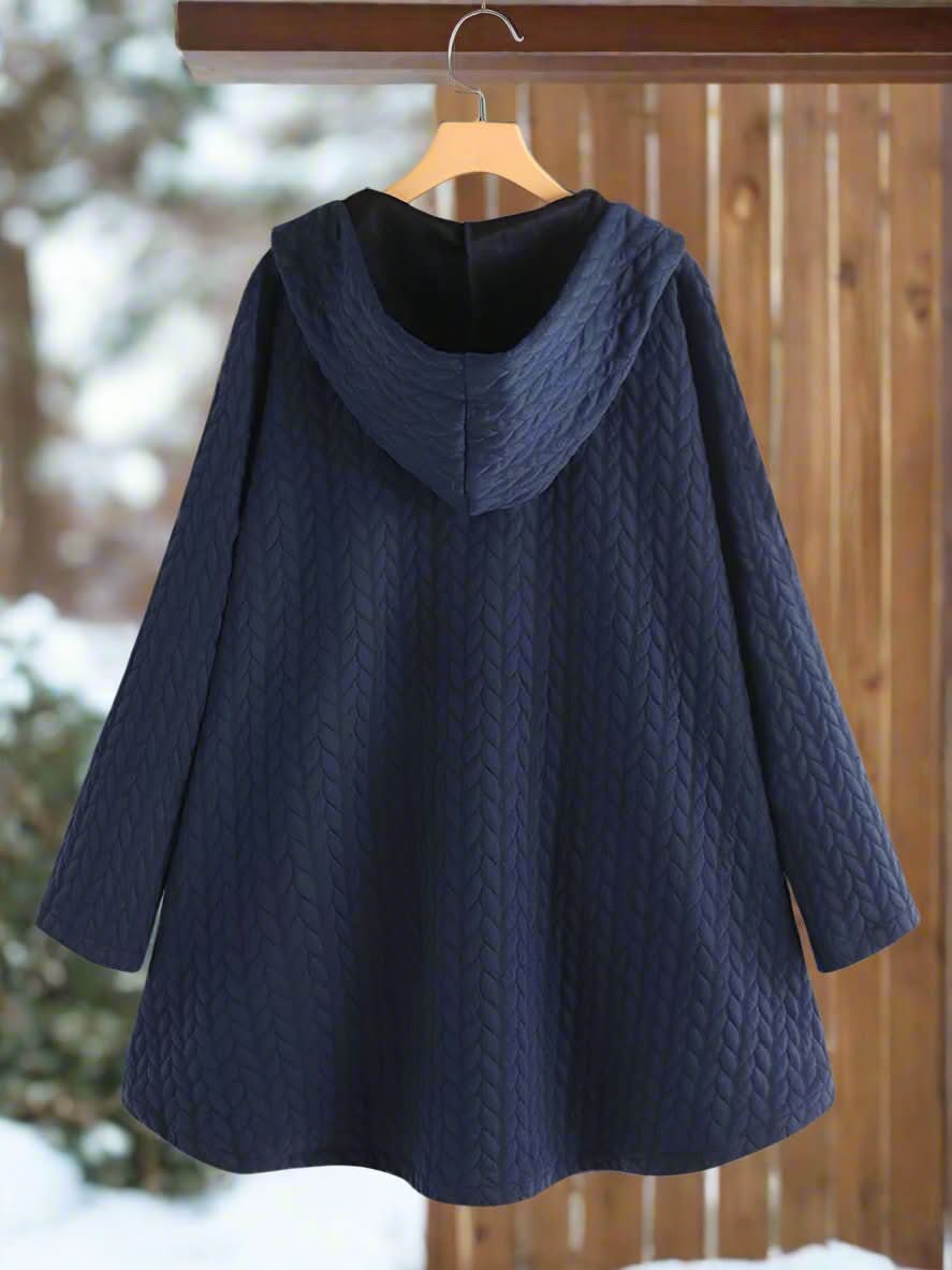 Veste à Capuche Matelassée Cozy, Élégante et Pratique pour Femmes