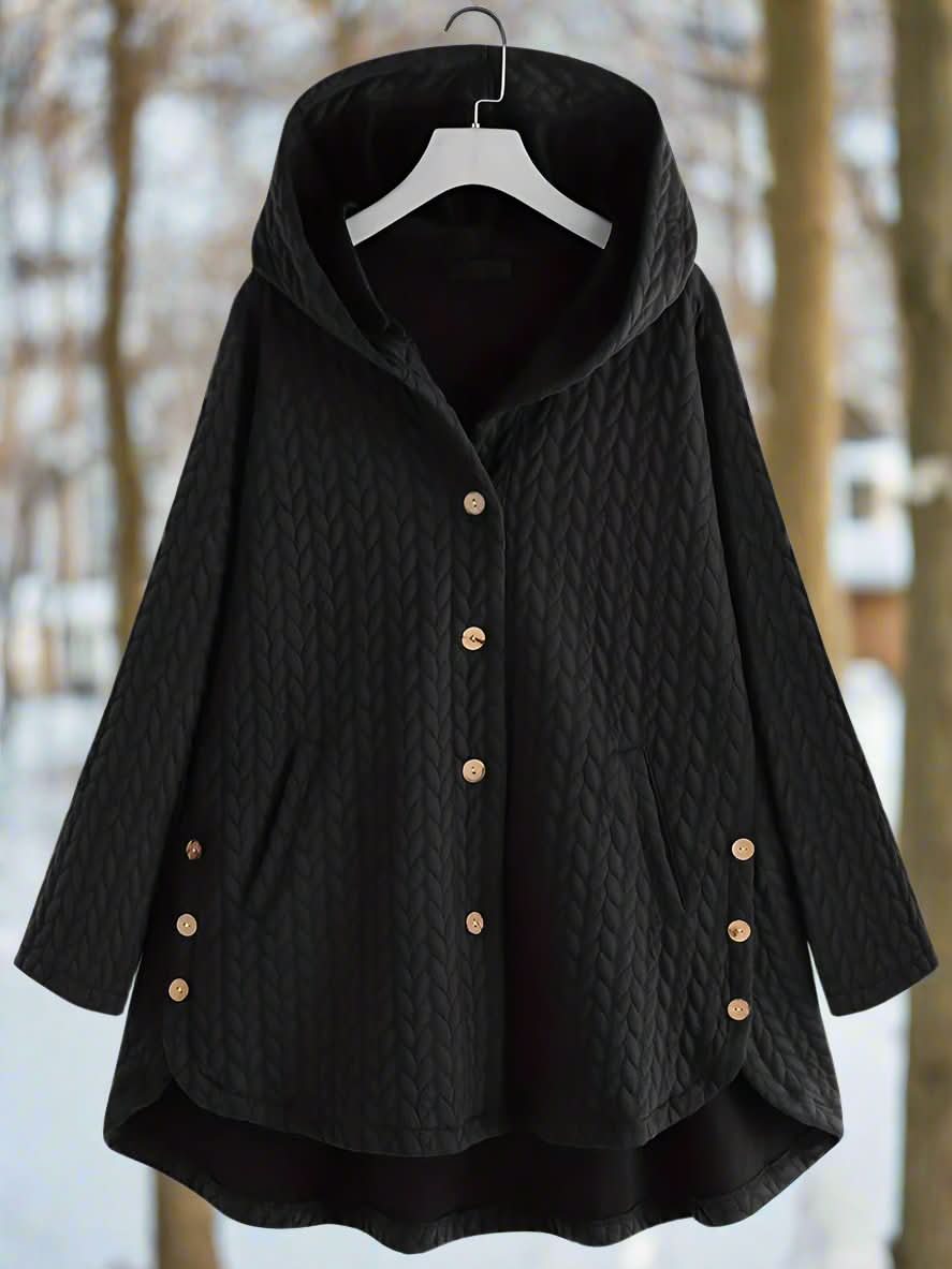 Veste à Capuche Matelassée Cozy, Élégante et Pratique pour Femmes