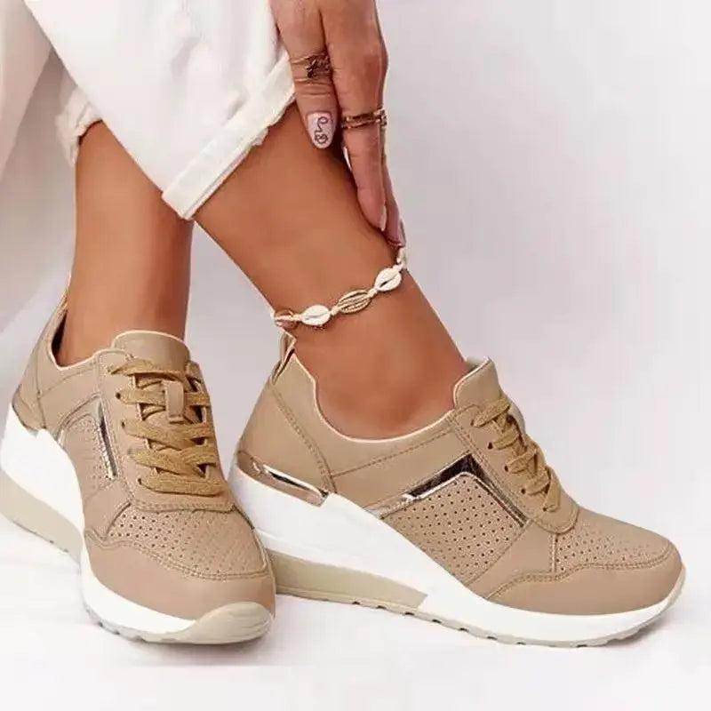Baskets Femme - Confort Respirant - Semelle Antidérapante - Design Moderne