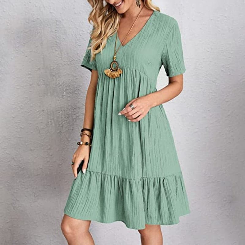 Jolie - Magnifique robe d'été à col V
