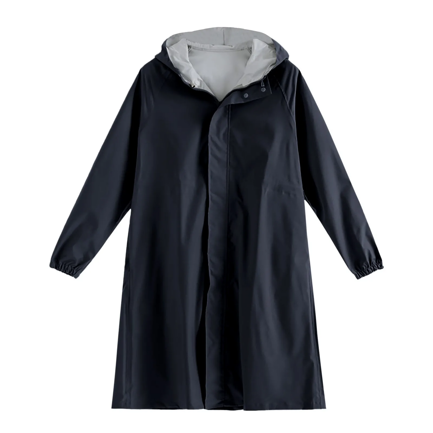 Manteau trench femme – Imperméable léger – Coupe droite – Taille ajustable – Longueur genou