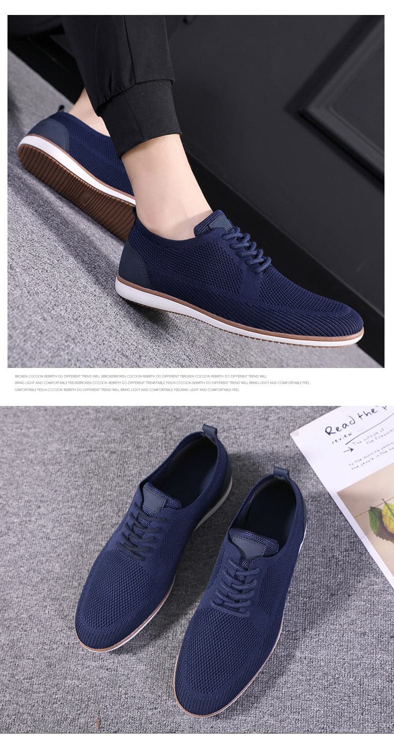 Olliver - Chaussures pour hommes respirantes et élégantes