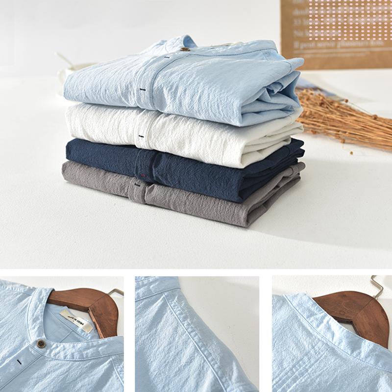 James - Chemise en lin pour hommes