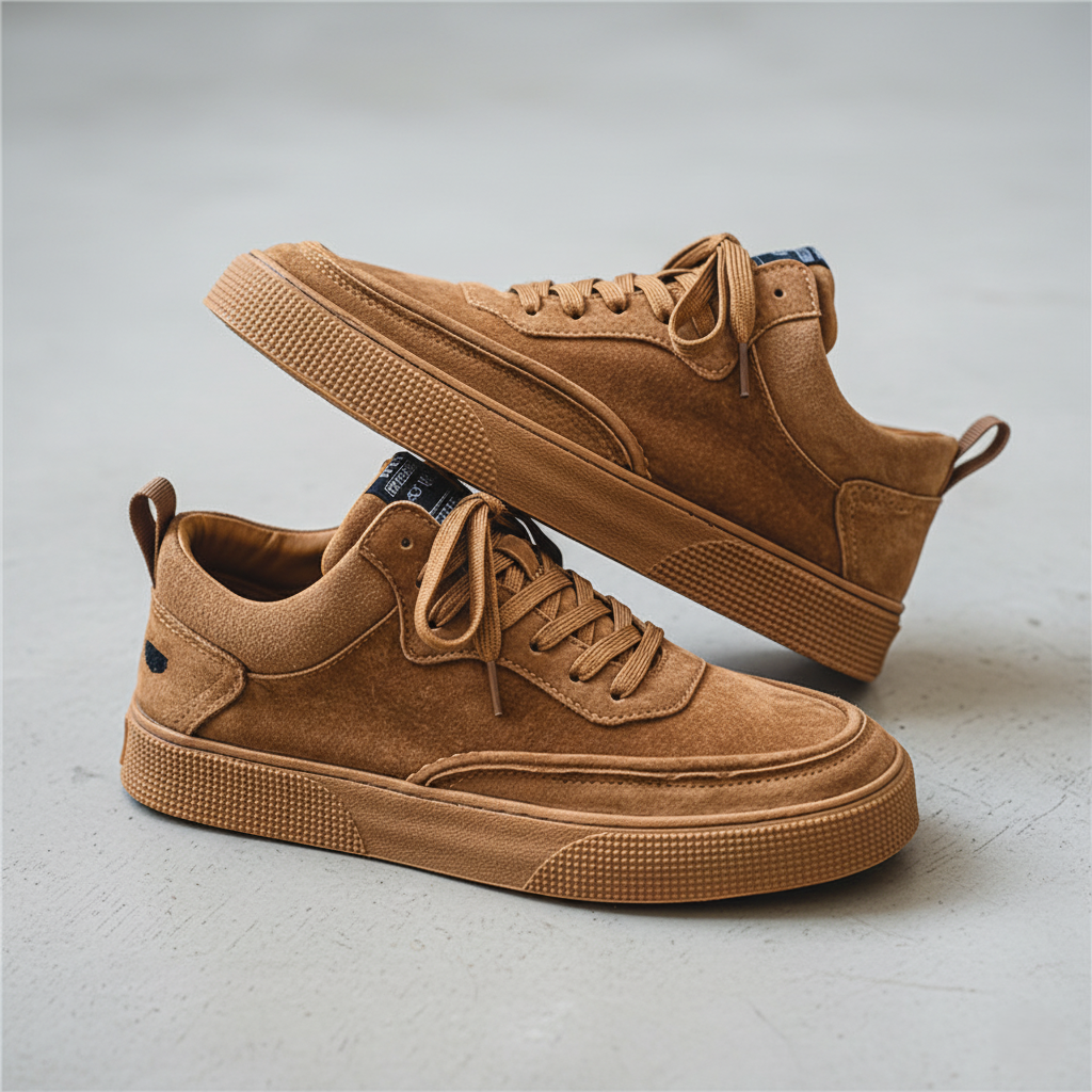 Baskets décontractées pour hommes - Design élégant à lacets