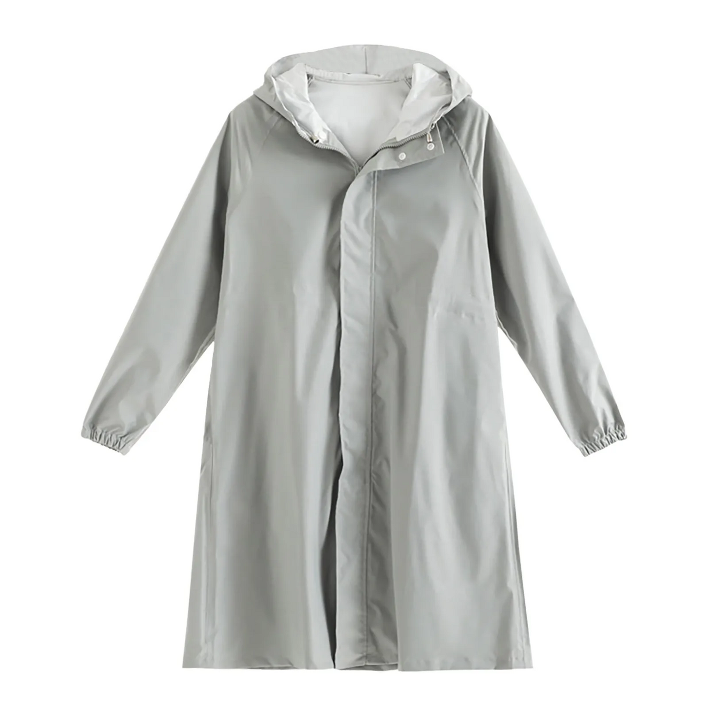 Manteau trench femme – Imperméable léger – Coupe droite – Taille ajustable – Longueur genou