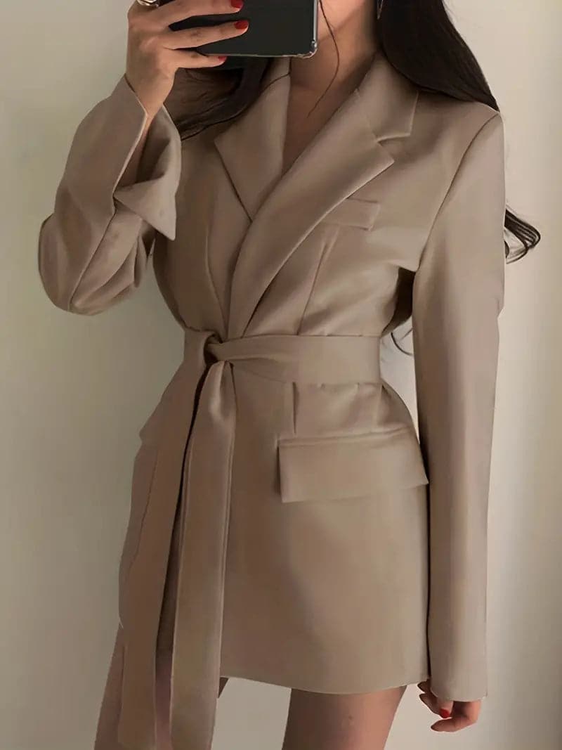 Melly - Manteau blazer de qualité supérieure, coupe chic