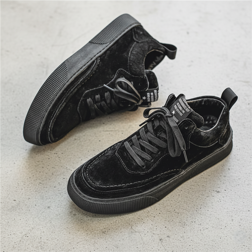 Baskets décontractées pour hommes - Design élégant à lacets