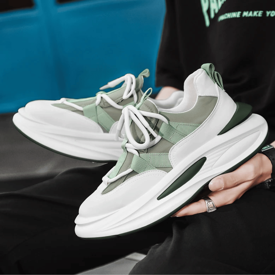 Baskets Chunky Homme - Semelle Épaisse Confort - Style Tendance Streetwear