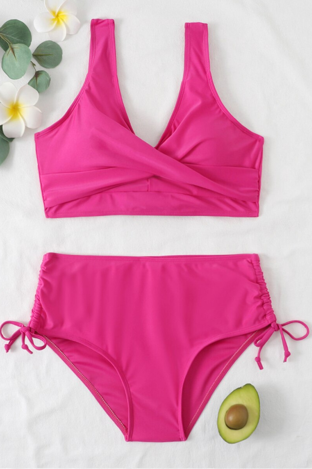 Mille - Maillot de bain uni Bikini