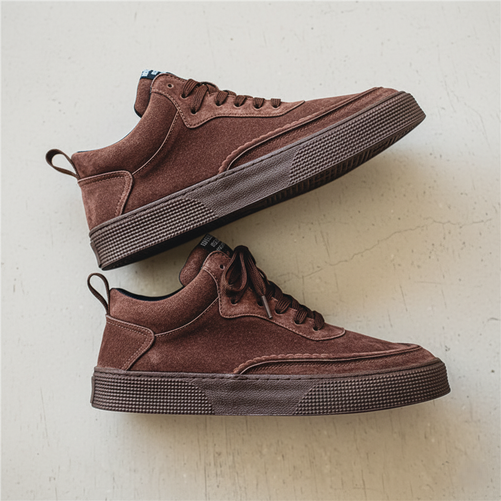 Baskets décontractées pour hommes - Design élégant à lacets