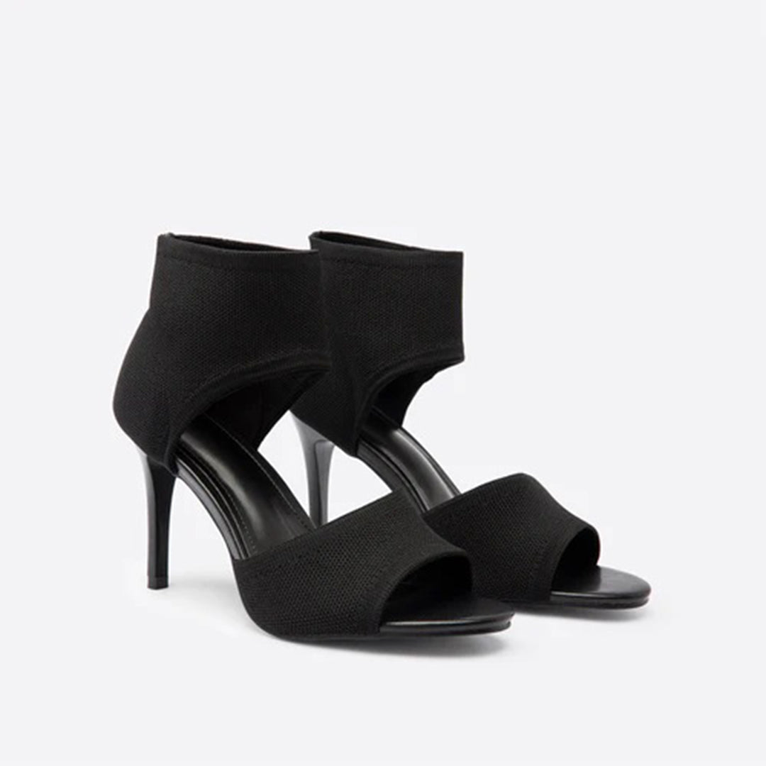 Sandales à Talons Hauts Femme - Bout Ouvert - Cheville Ajustée - Élégantes et Modernes