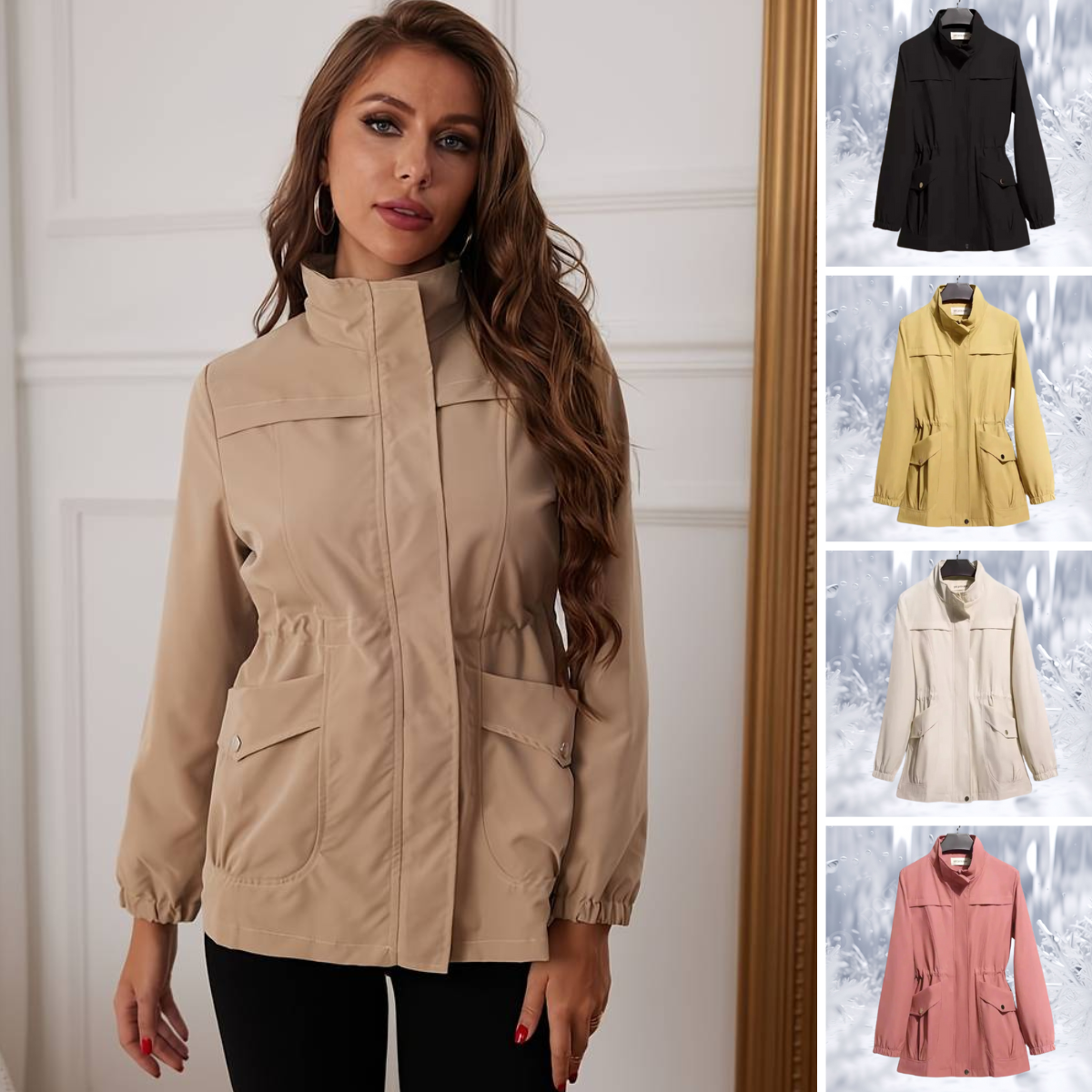 Légère, Élégante, Confortable Veste d’Hiver pour Femme