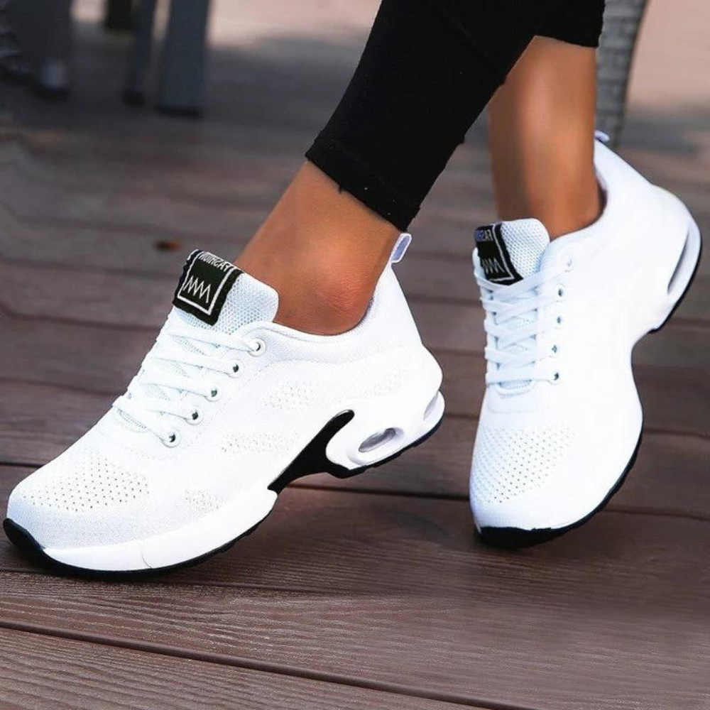 Baskets Femme - Respirantes et Confortables - Semelle Amortissante - Sport et Casual