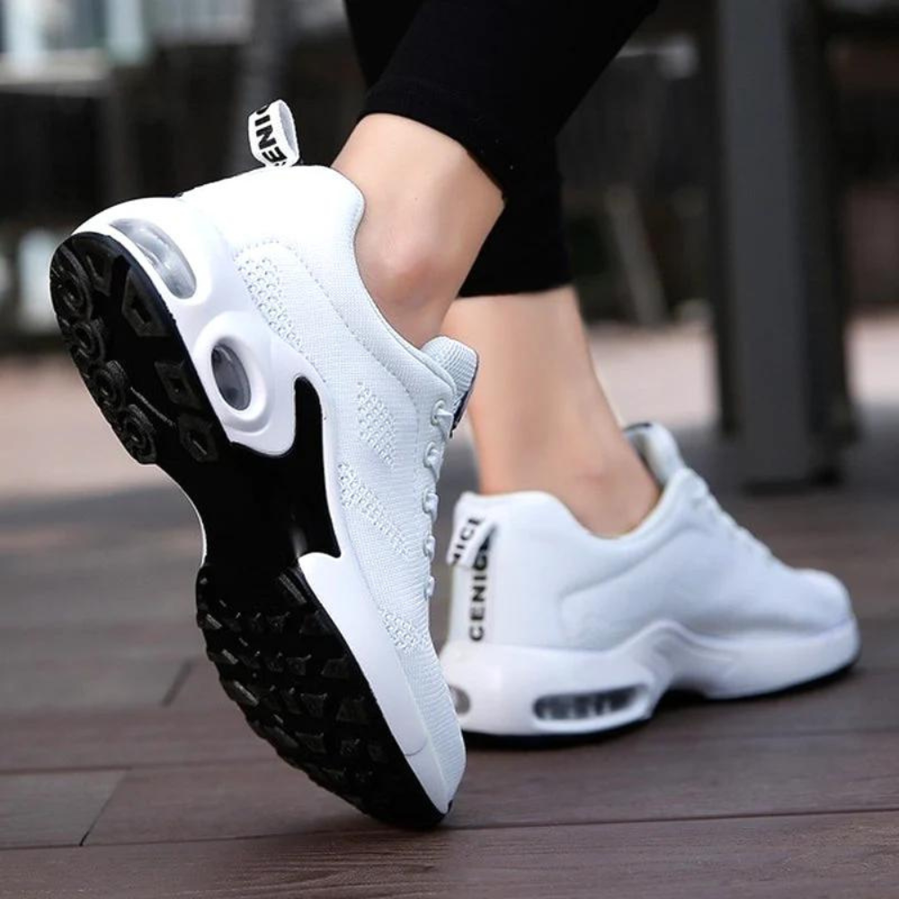 Baskets Femme - Respirantes et Confortables - Semelle Amortissante - Sport et Casual