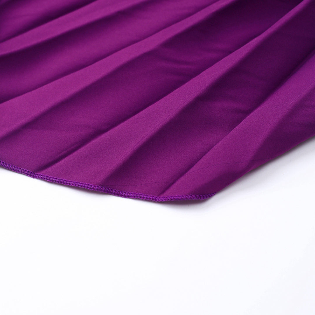 Robe de Soirée Femme - Épaule Dénudée - Longue Plissée Élégante