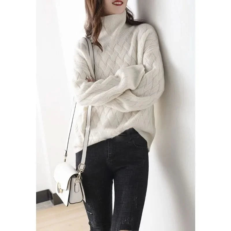 Doux, Élégant et Confortable Pull en Tricot Cozy pour Femmes