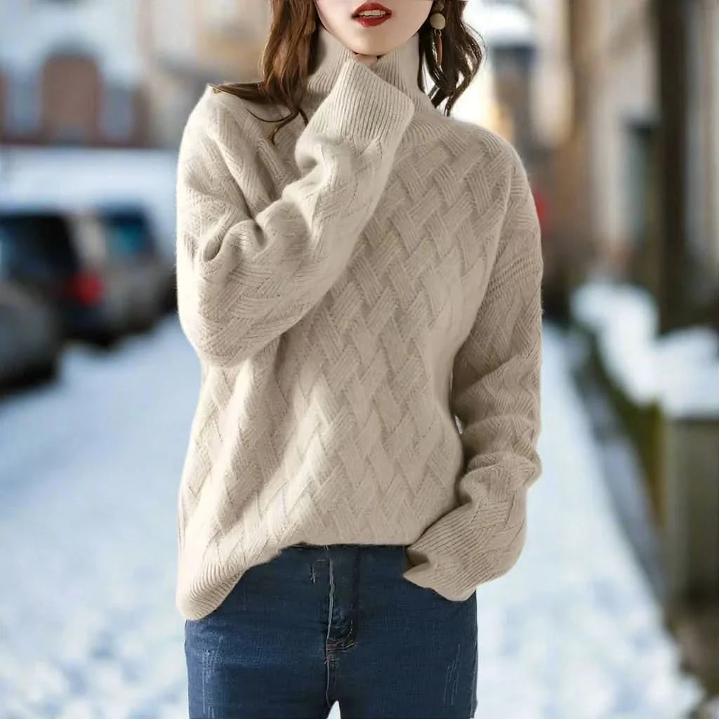 Doux, Élégant et Confortable Pull en Tricot Cozy pour Femmes