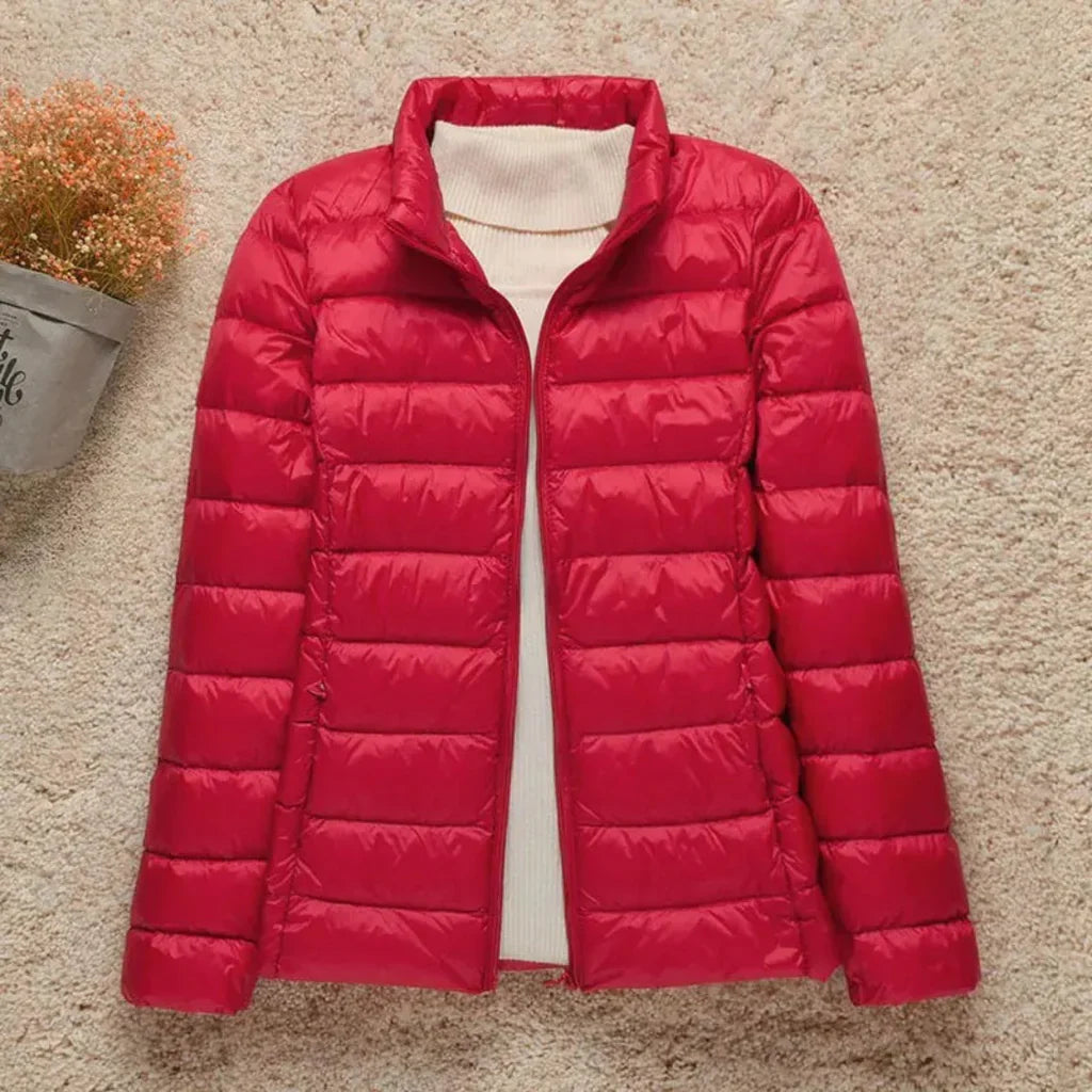 Veste matelassée femme – Coupe régulière – Tissu déperlant – Longueur hanches