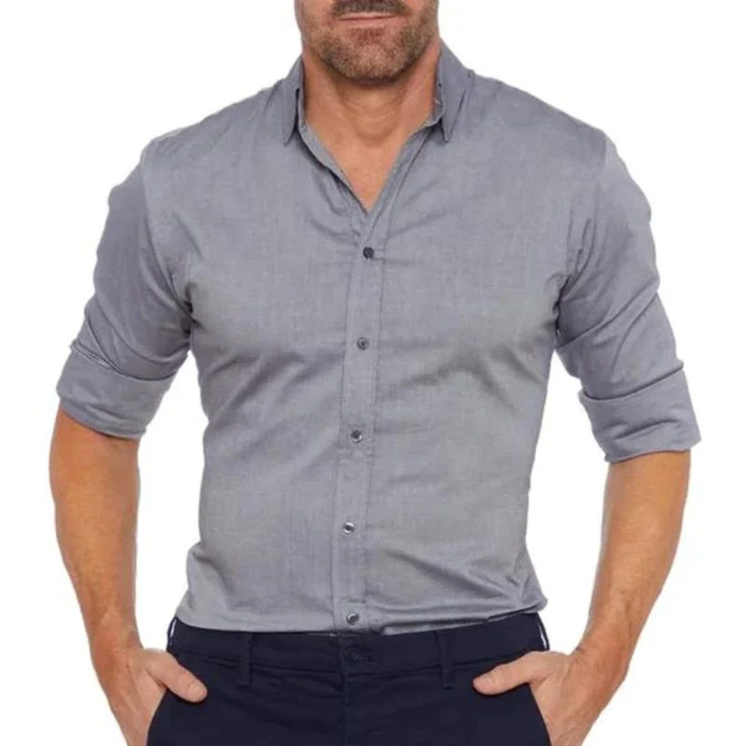 Leo - Chemise infroissable pour homme