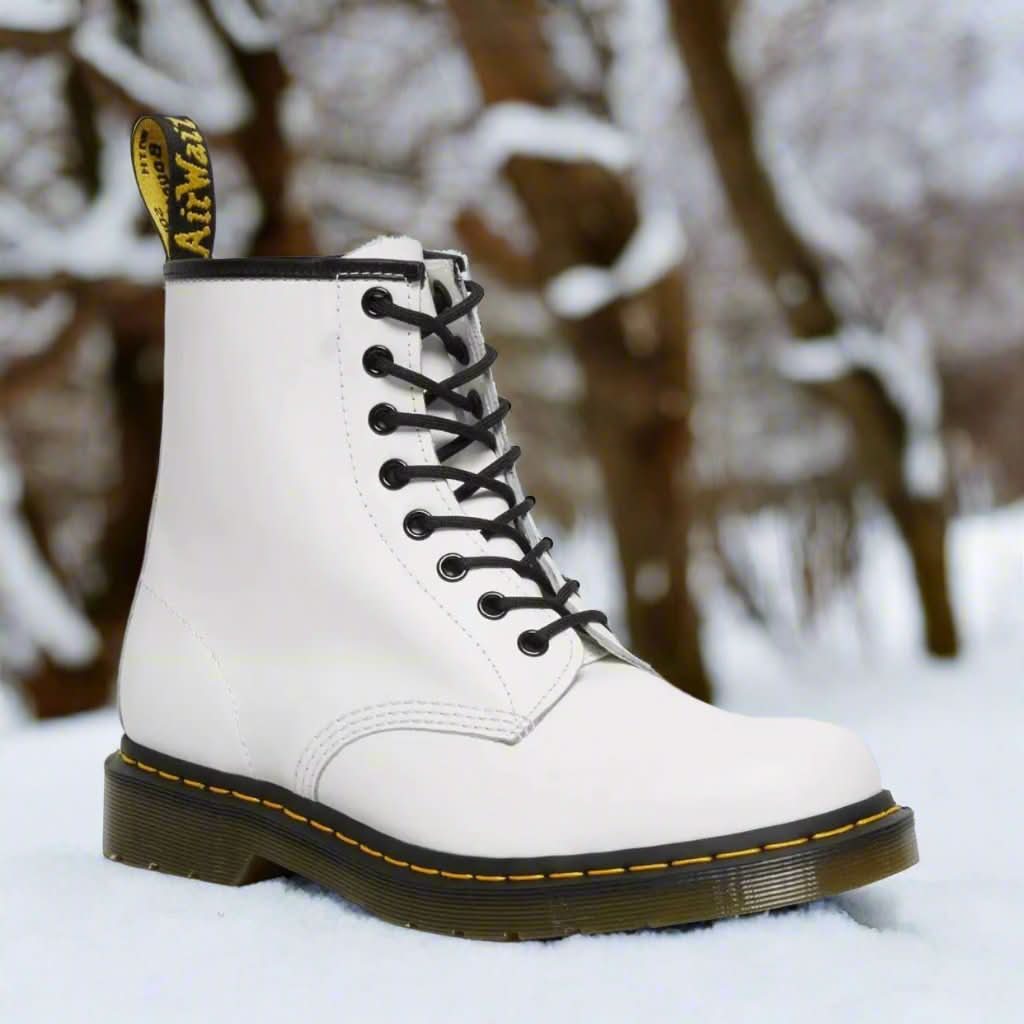 Bottes de Combat en Cuir - Semelle Antidérapante - Lacets Hauts - Confort Durable