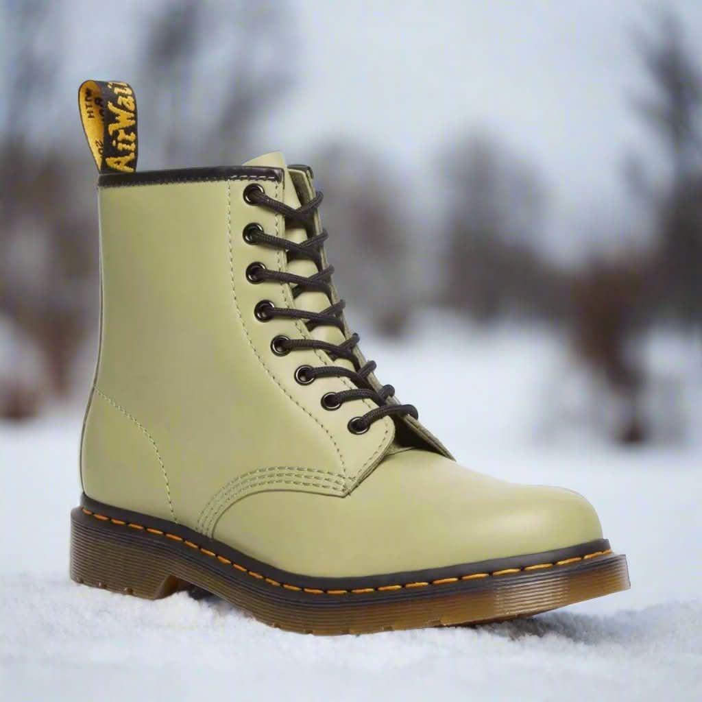 Bottes de Combat en Cuir - Semelle Antidérapante - Lacets Hauts - Confort Durable