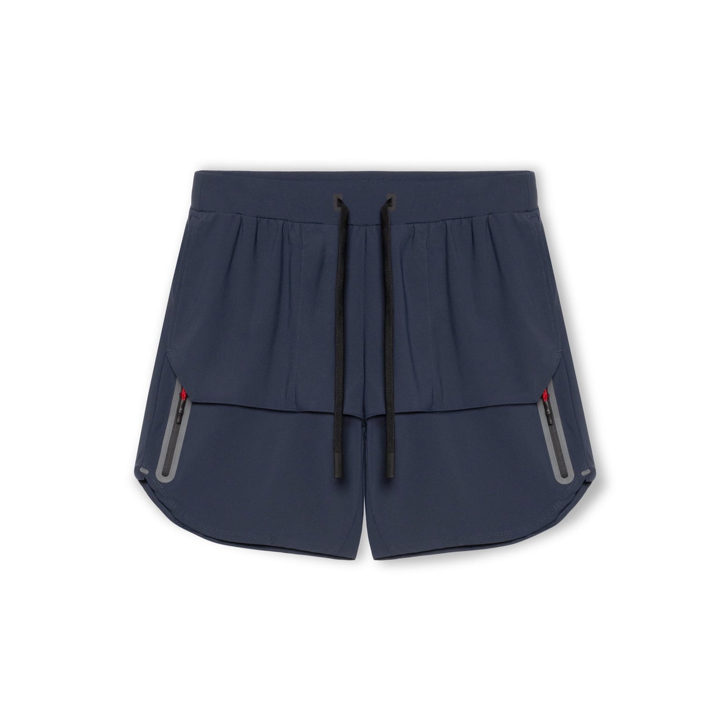Short de sport homme – Coupe décontractée – Tissu respirant – Poches zippées
