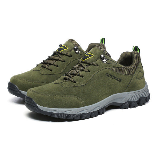 Chaussures de randonnée homme – Maintien renforcé – Semelle crantée – Tissu respirant
