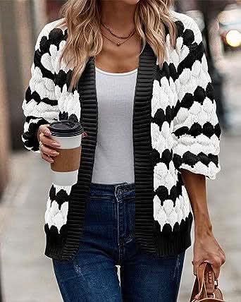 Élégant, Confortable, Polyvalent Cardigan en Tricot pour Femmes
