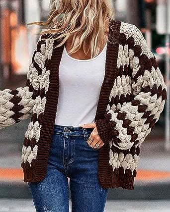 Élégant, Confortable, Polyvalent Cardigan en Tricot pour Femmes