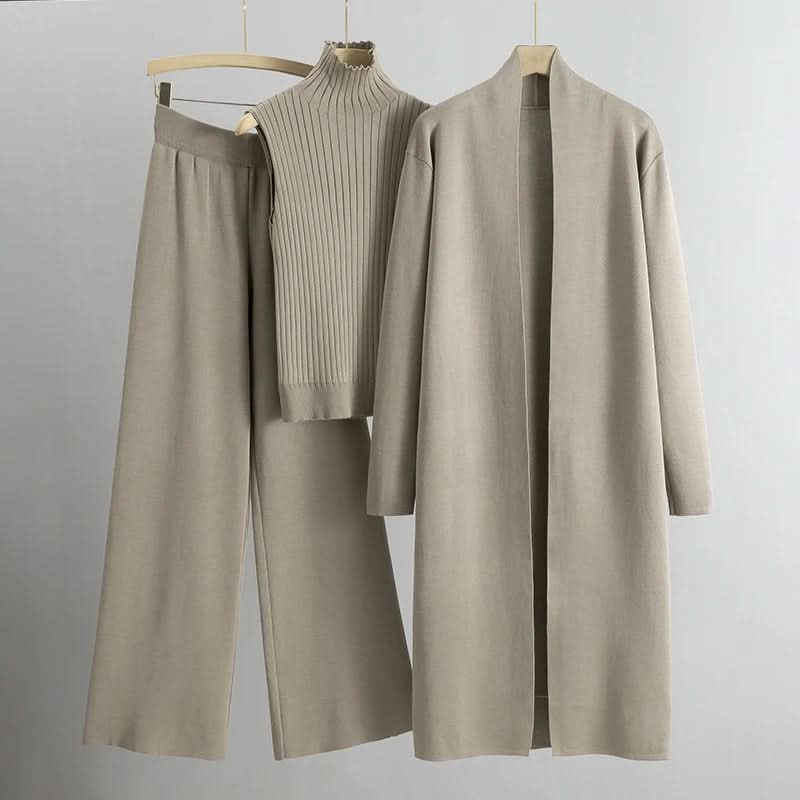 Ensemble Cozy Luxe, Élégant, Confortable et Sophistiqué pour Femmes