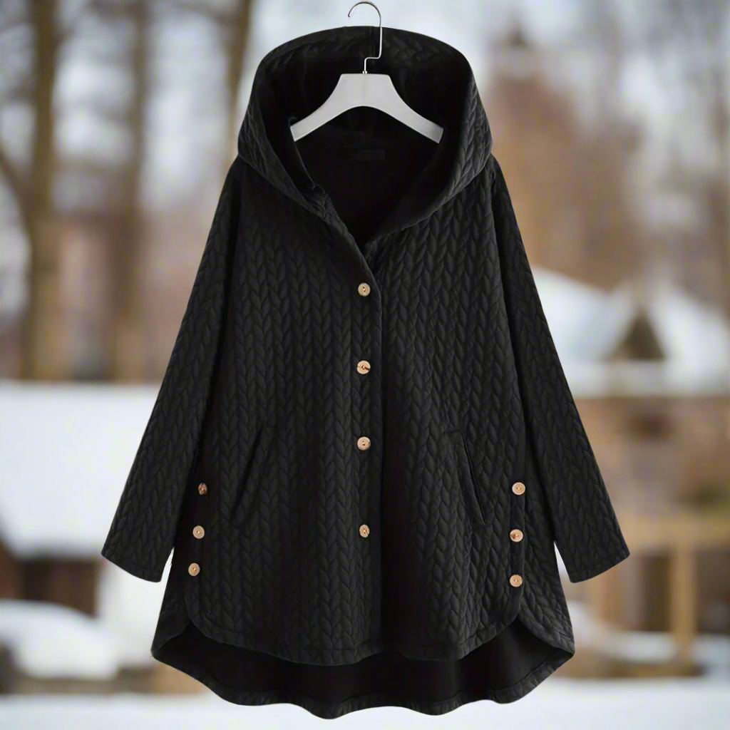Veste à Capuche Matelassée Cozy, Élégante et Pratique pour Femmes