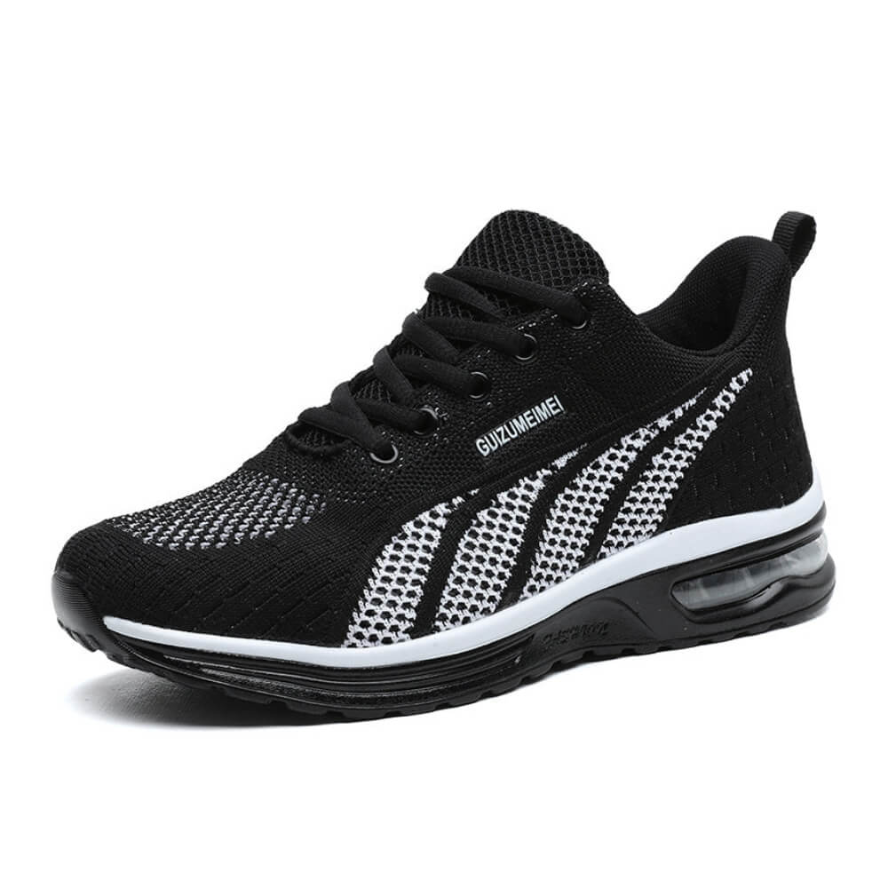 Baskets Femme - Respirantes en Mesh - Confort Amorti - Lacets Ajustables