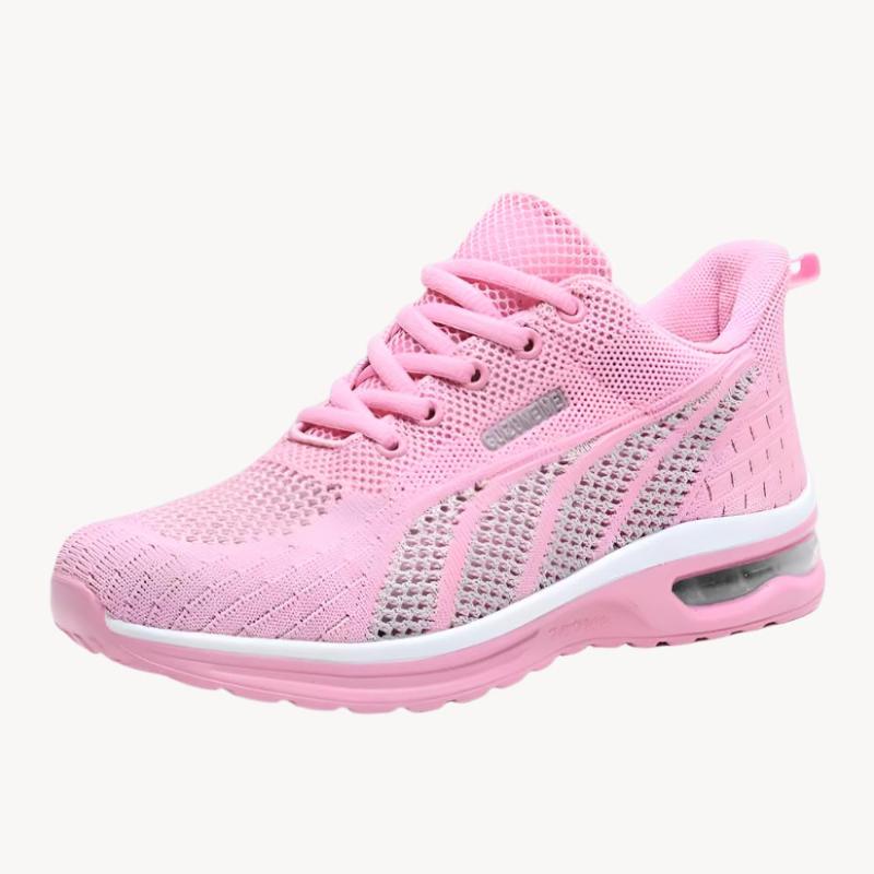 Baskets Femme - Respirantes en Mesh - Confort Amorti - Lacets Ajustables