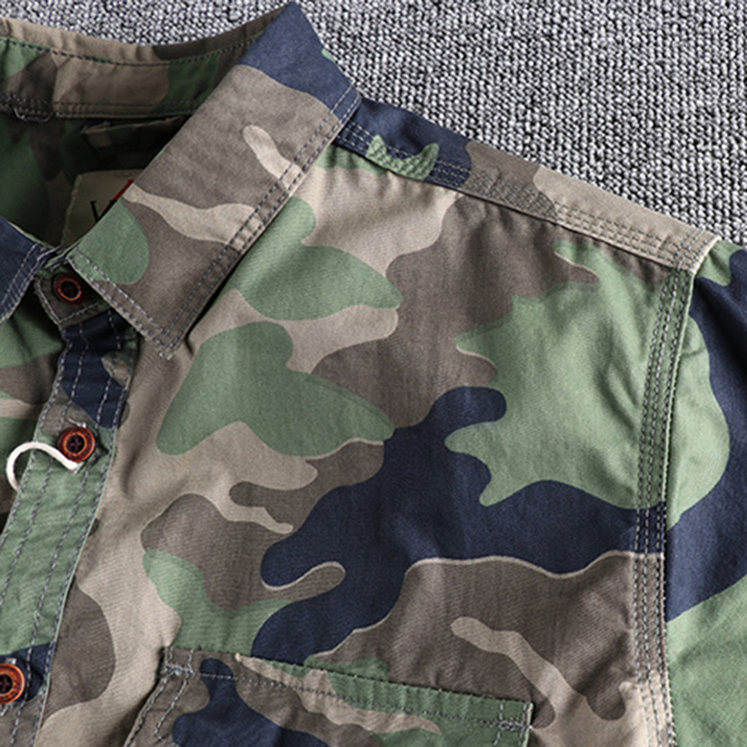 Frederic - Chemise camouflage homme