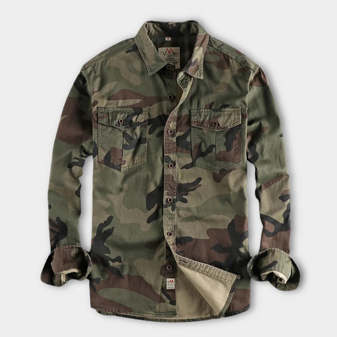 Frederic - Chemise camouflage homme