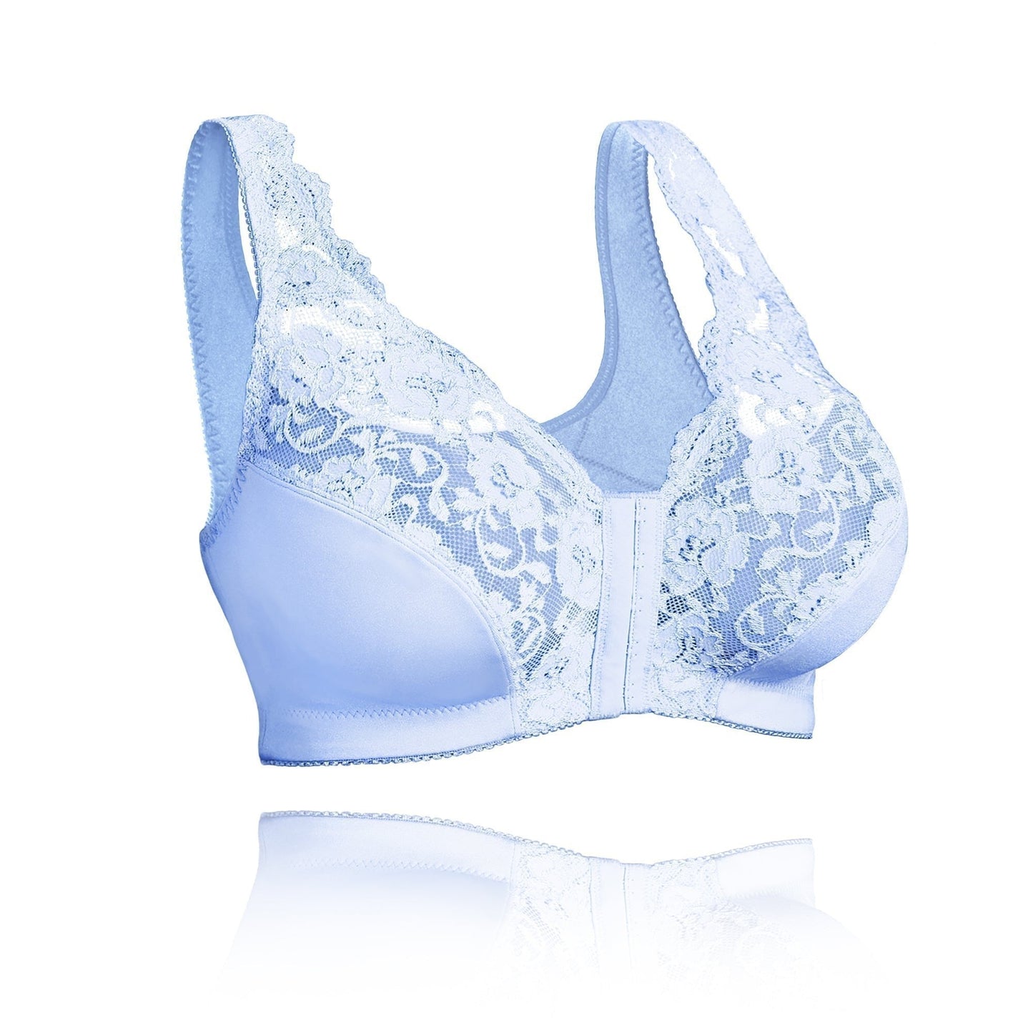 Soutien-gorge femme – Maintien doux – Fermeture frontale – Coupe couvrante – Tissu respirant