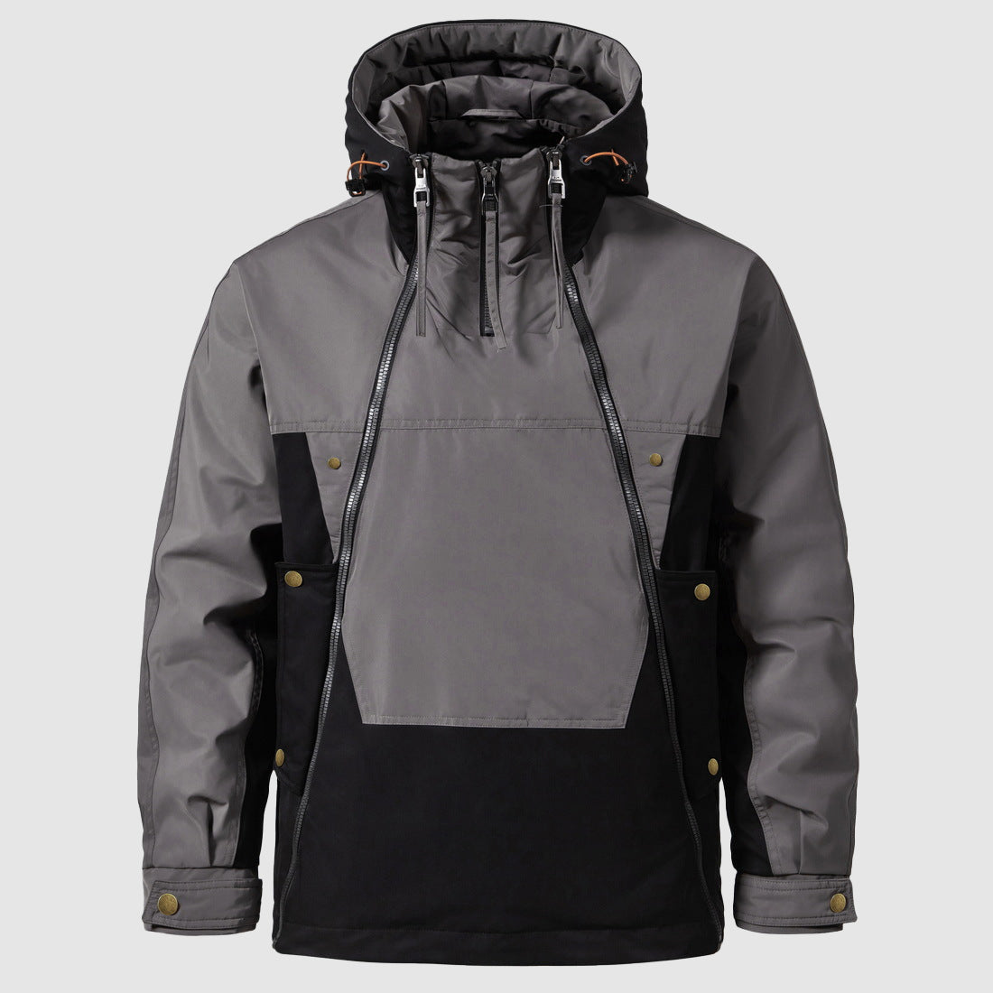 Veste homme duvet – Coupe droite – Capuche – Matelassée isolante déperlante