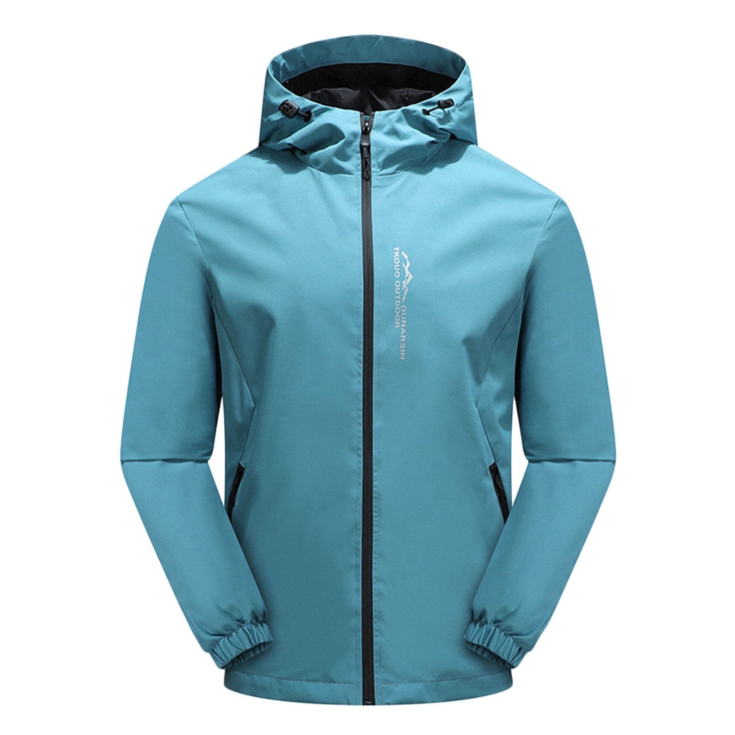Veste softshell homme – Coupe régulière – Imperméable coupe-vent – Capuche zippée