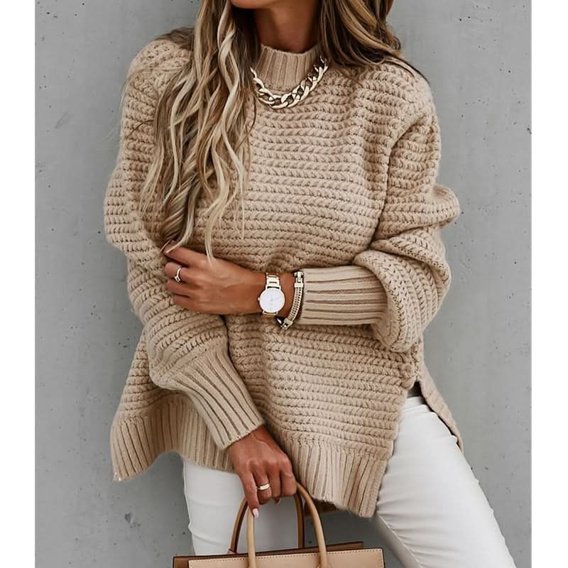 Pull en tricot élégant, chic et confortable pour femme