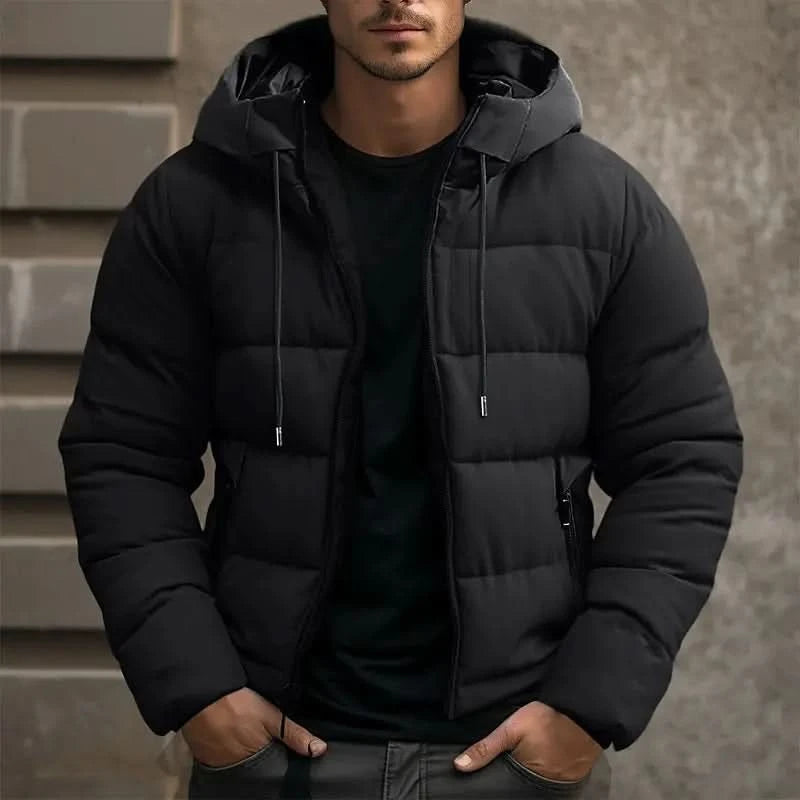 Chaud, sophistiqué et fonctionnel doudoune classique pour homme