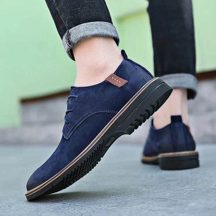 Chaussures Richelieu Homme – Cuir Lisse – Lacets Fermés – Coupe Classique Élégante