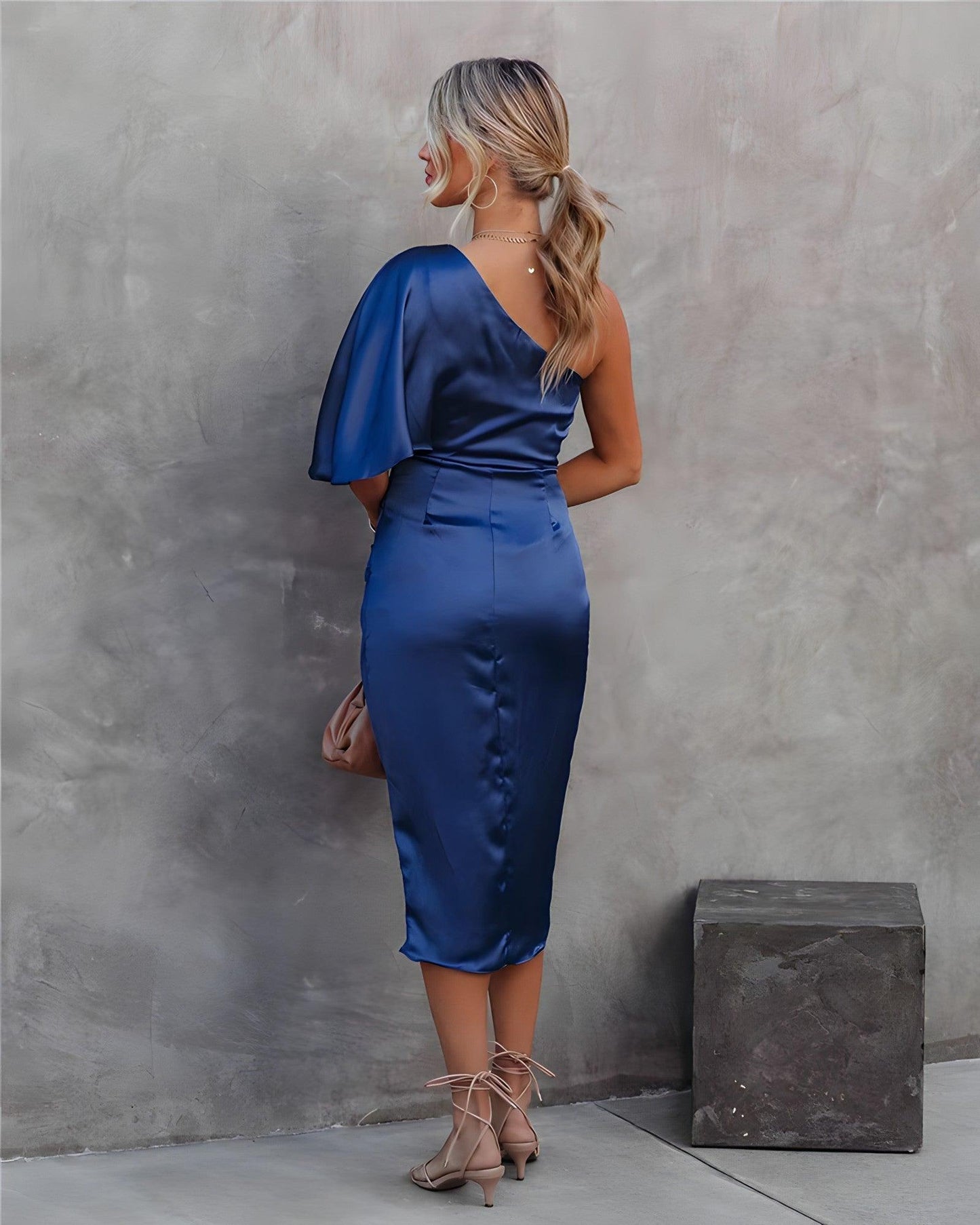 SUZANNE - Robe de soirée élégante en soie