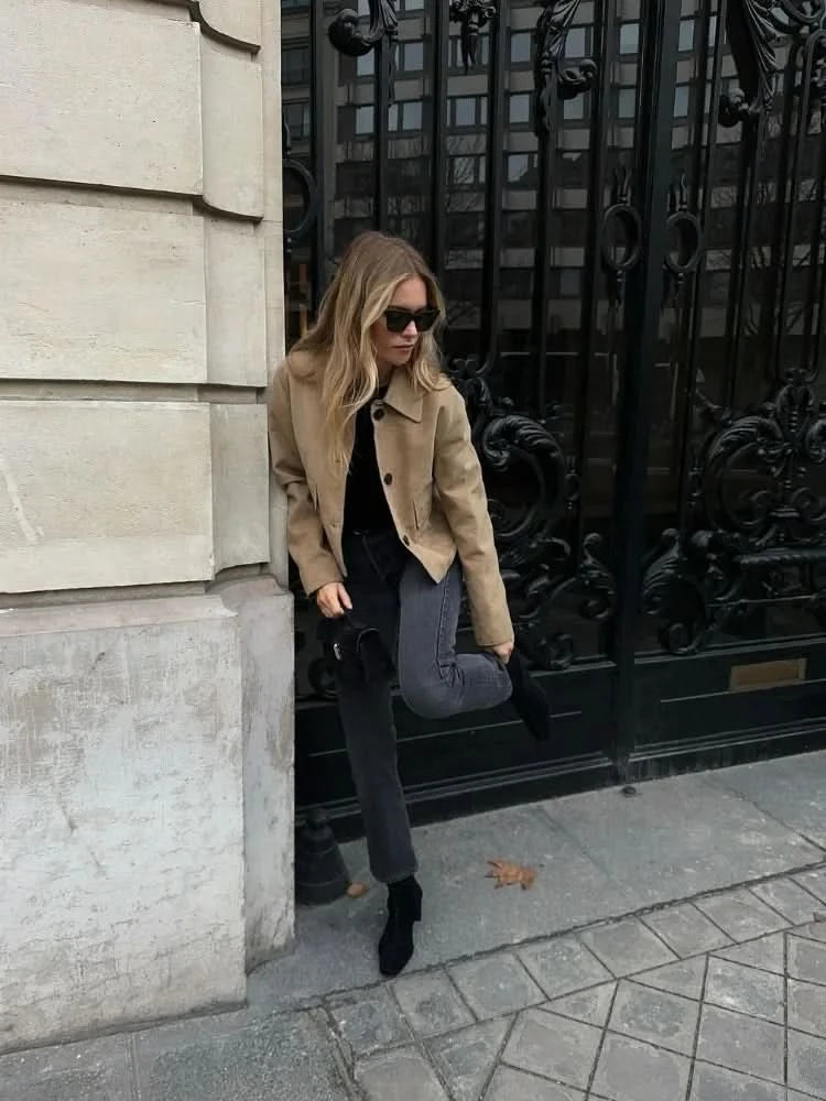 Chic, intemporelle, élégante veste pour femmes
