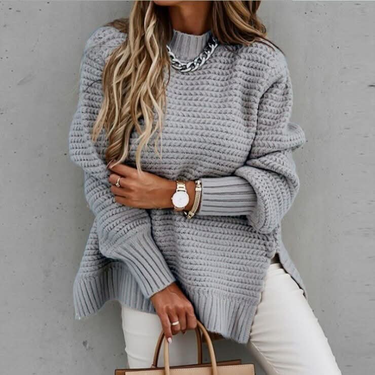 Pull en tricot élégant, chic et confortable pour femme