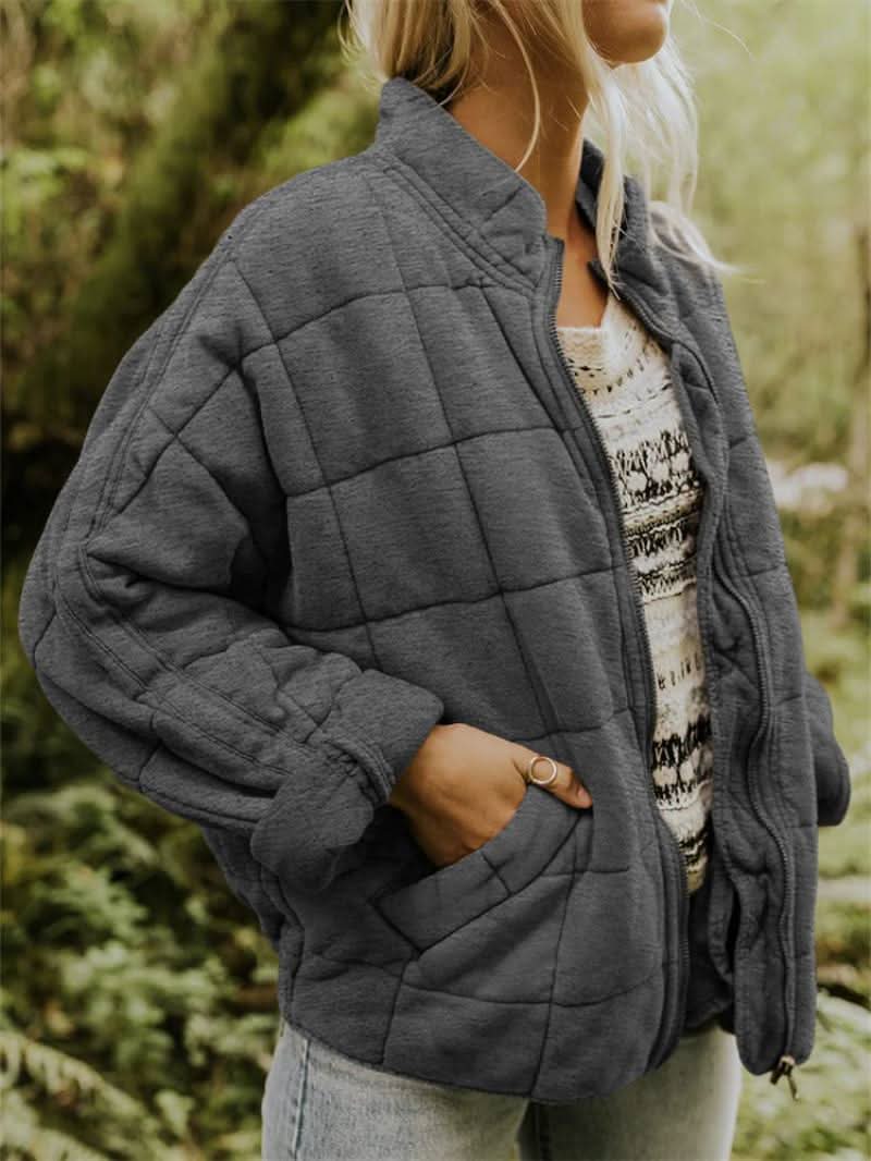 Manteau d'hiver élégant et chaud à la mode pour femme