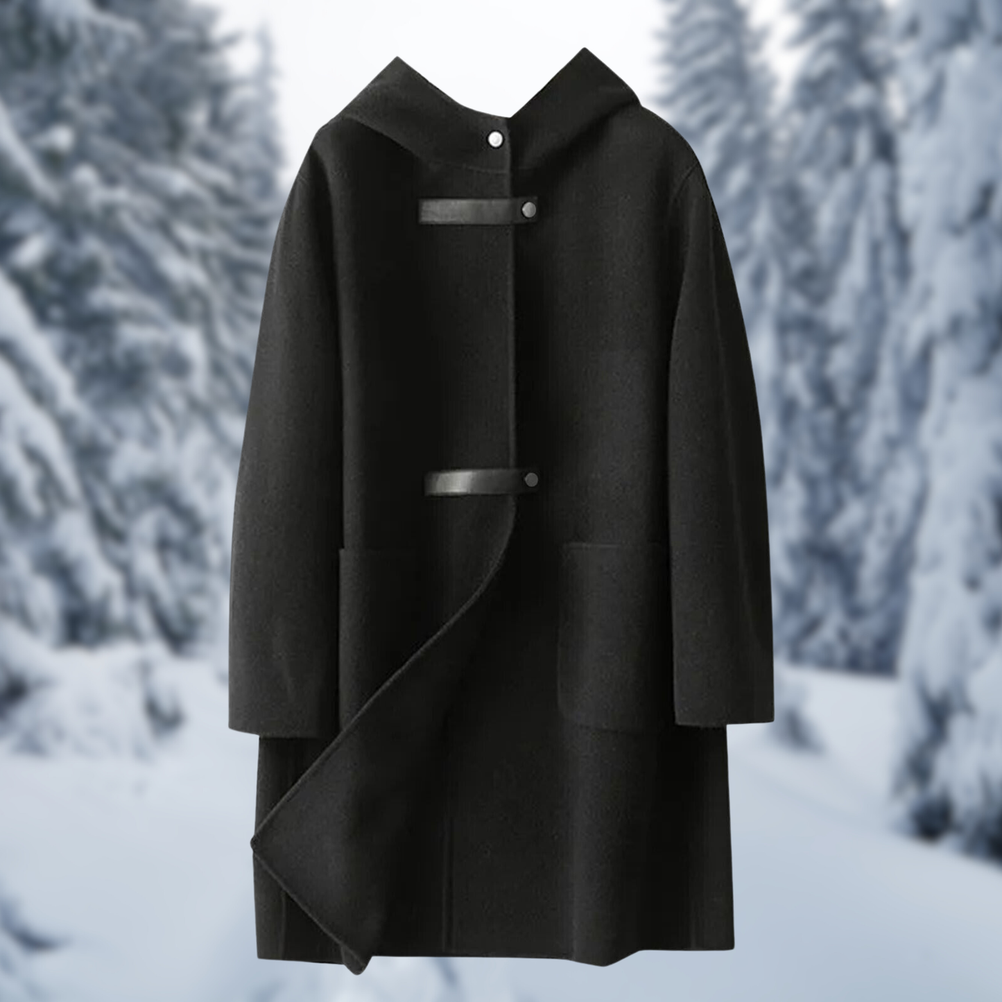 Veste d'hiver élégante, polyvalente et confortable pour femme